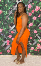 Load image into Gallery viewer, Slice of Cake Dress (Orange)
