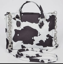 Load image into Gallery viewer, Cow Print Tote
